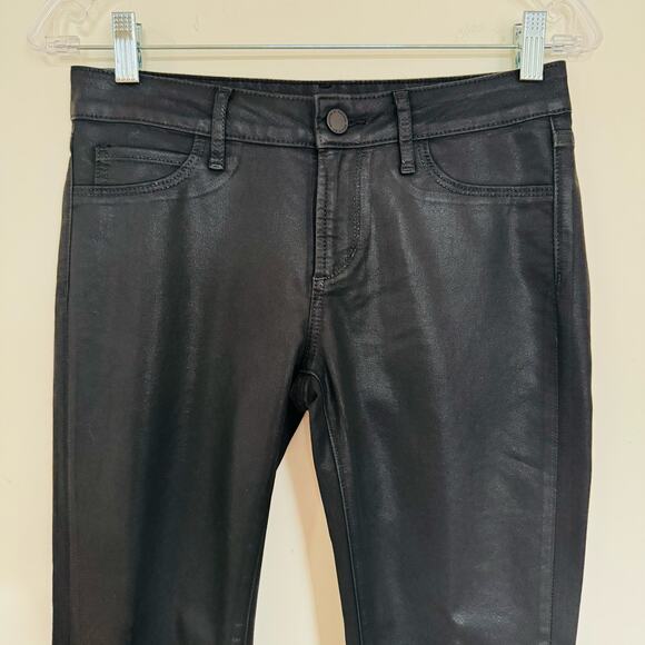 Articles of Society Womens Sarah Release Hem Skinny Fit Black Jeans Size 26 - Picture 2 of 13